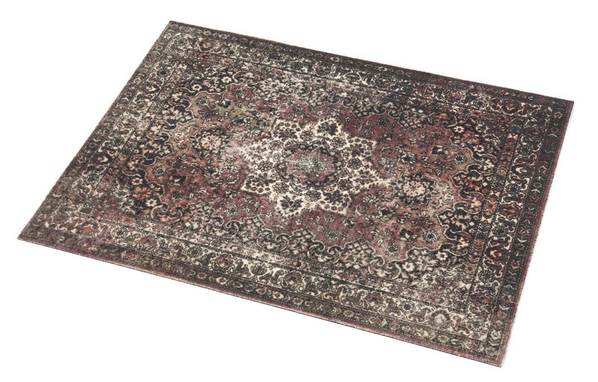 VPA-CLW Tapete Vintage Persian Club Series 80 X 60CM Antiderrapante Clássico Desgastado
