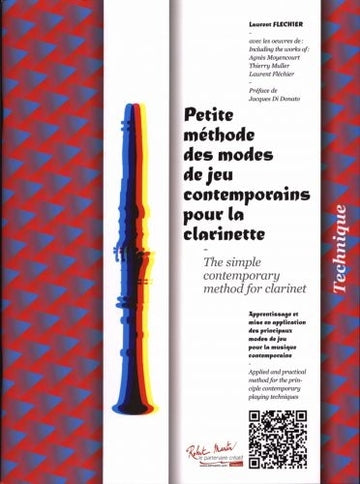 Flechier R. - Petite Méthode Des Modes De Jeu Contemporains Pour La Clarinette