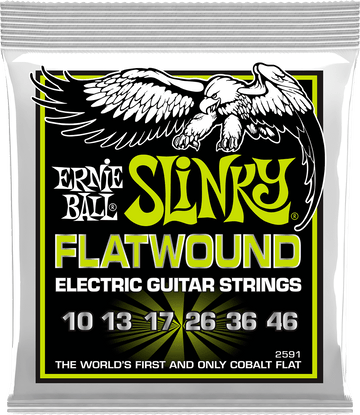 2591 FLATWOUND REGULAR SLINKY FLATWOUND 10 - 46