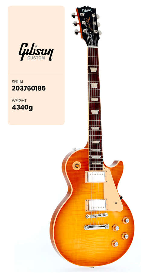 Les Paul Standard 60s Custom Shop Top Honey Burst