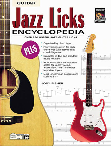 Fisher Jody - Jazz Licks Encyclopedia + CD - Guitar