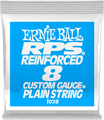 .008 RPS REINFORCED PLAIN ELECTRIC GUITAR STRINGS
