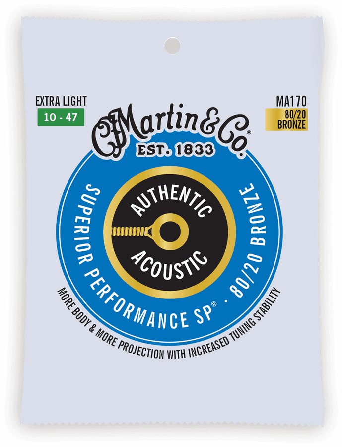MA170 AUTHENTIC SP EXTRA LIGHT 80/20 BRONZE EX. LIGHT 10-14-23-30-39-47