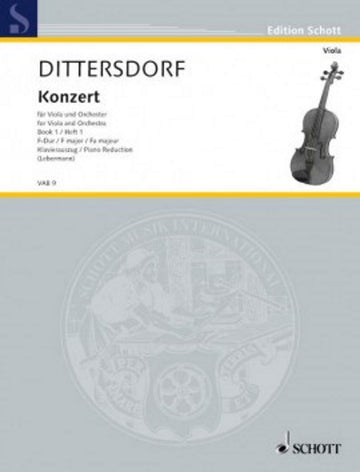 Dittersdorf K. - Concerto F Major - Alto & Piano