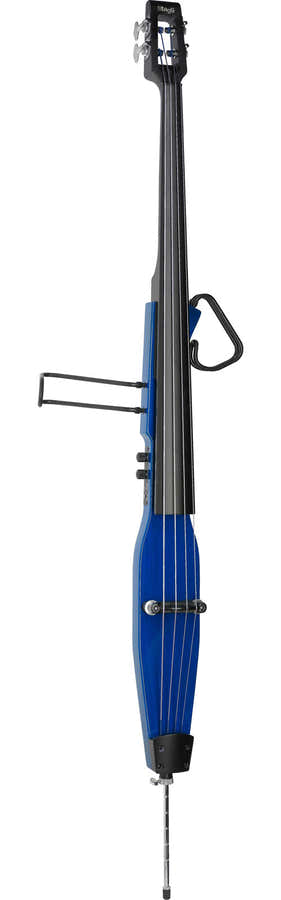 EDB-3/4 TB 3/4 CONTREBASSE ELECTRIQUE EDB TB BLEU TRANSPARENT LIVREE AVEC HOUSSE