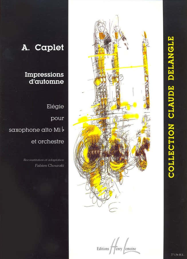 Caplet Andre - Ressions D'Automne - Saxophone Piano