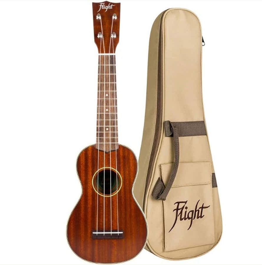 Mus-2 Ukulele soprano Vintage totalmente maciço