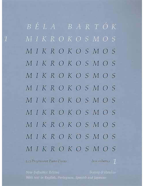 Bartók - Mikrokosmos Vol. 1 - Piano