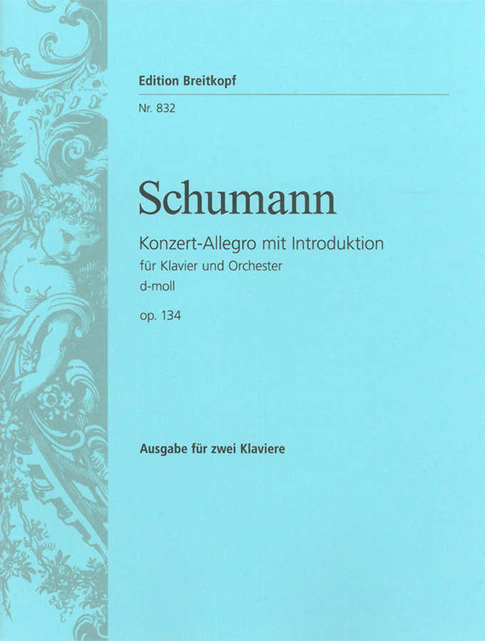 Schumann Robert - KONZERT-allegro D-moll Op. 134 - 2 Pianos
