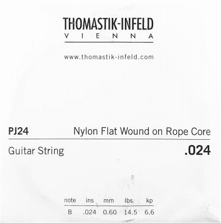 JOHN PEARSE FOLK SERIES LIGHT BB CLASSICAL GUITAR STRINGS .024