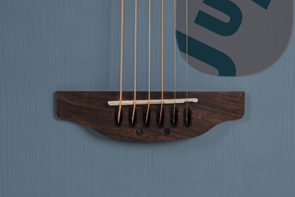 Acoustic Guitar Jump Slope Shoulder Dreadnought Lagoon
