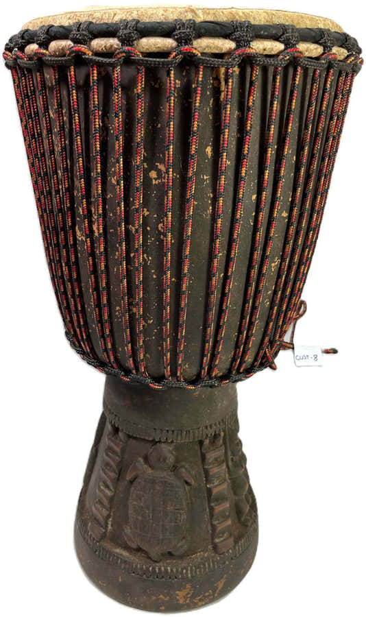 CUSTOM DJEMBE LARGE 33-35 X 60-63CM