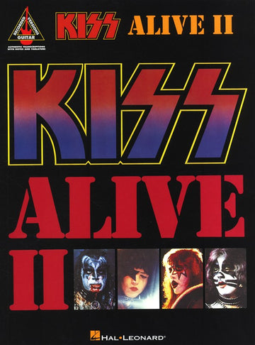 KISS Alive II Versão gravada para guitarra – Tablatura de guitarra