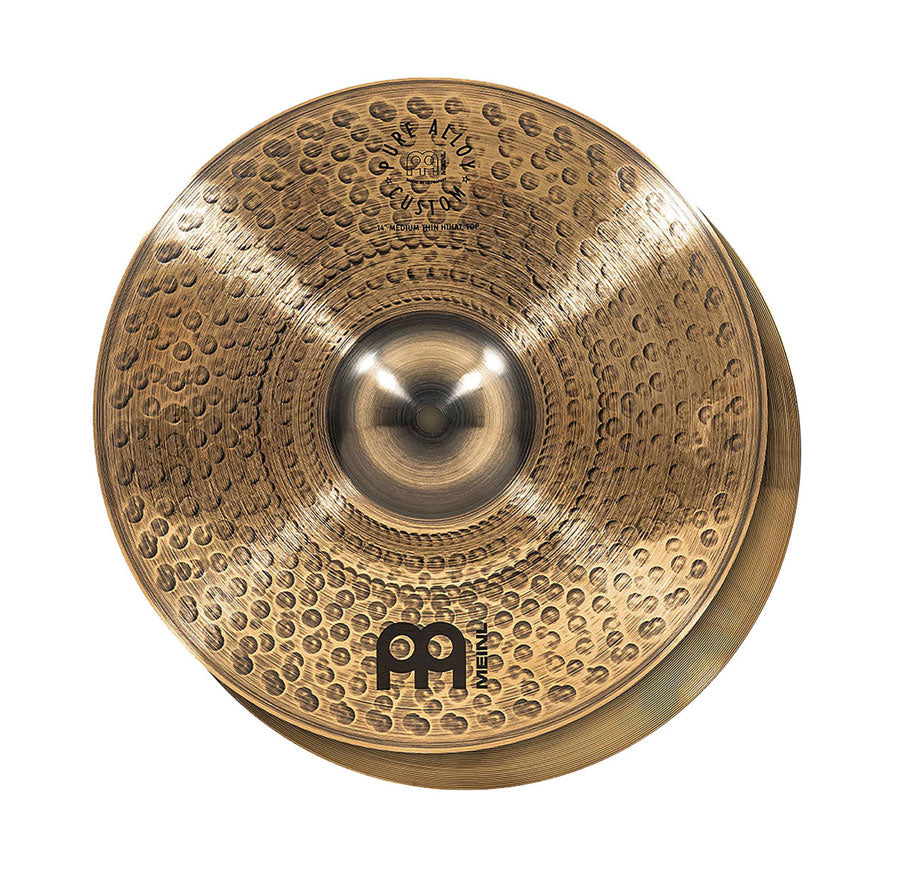 Meinl 14" PURE ALLOY CUSTOM MEDIUM THIN HIHAT
