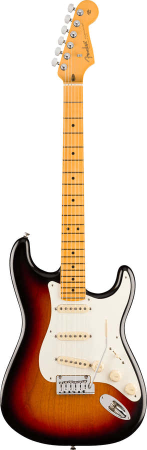 Stratocaster '50s American Ultra Luxe Vintage MN Sunburst de 3 cores