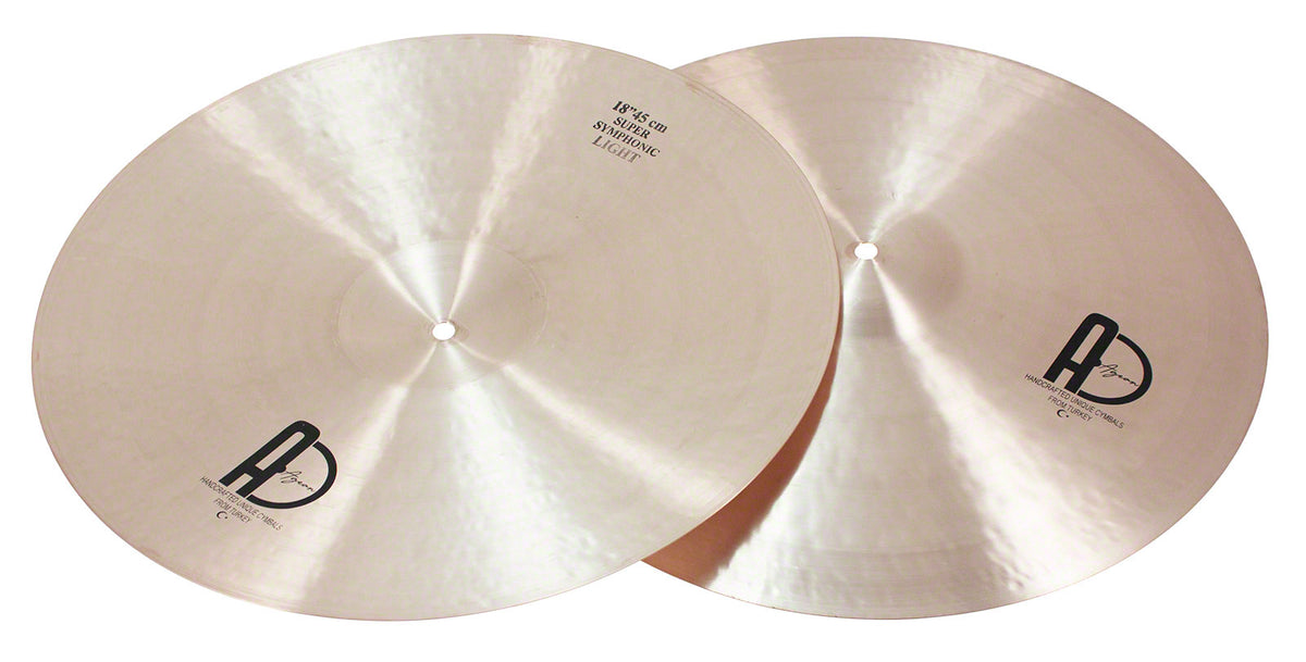 Agean Pratos de Choque 18" Light Super Symphonic - Bronze B25