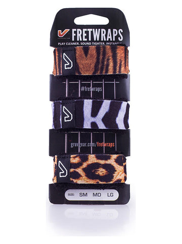 FretWraps pack de 3 Wild - Pequeno