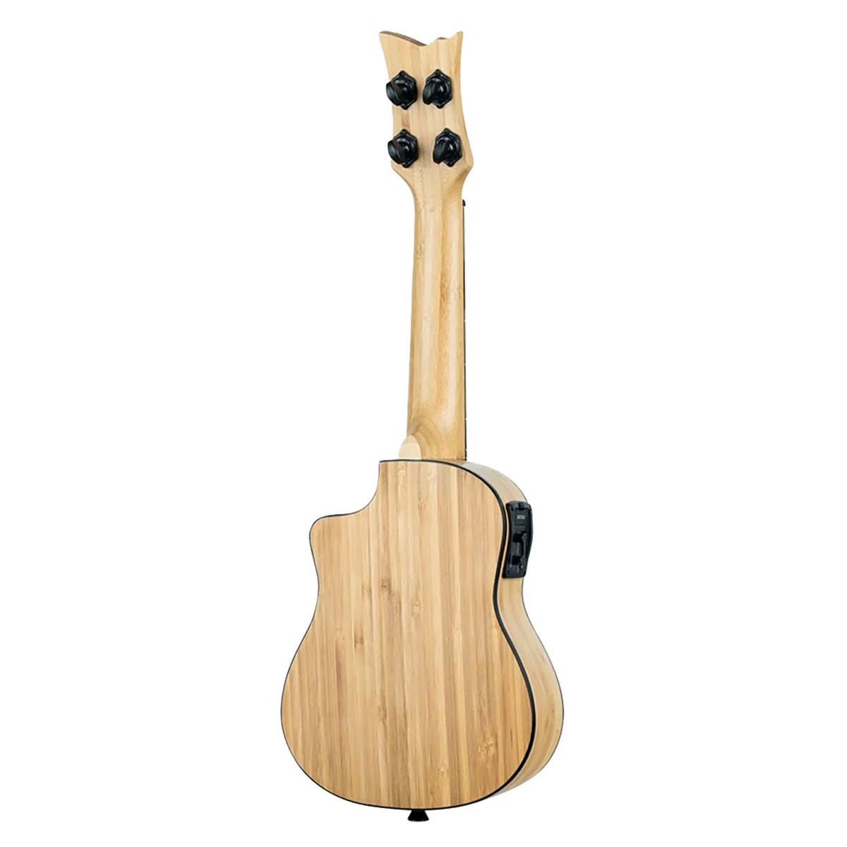 Ukulele soprano de bambu maciço EQ