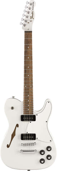 Telecaster JA-90 Thinline Signature Jim Adkins LRL Branco