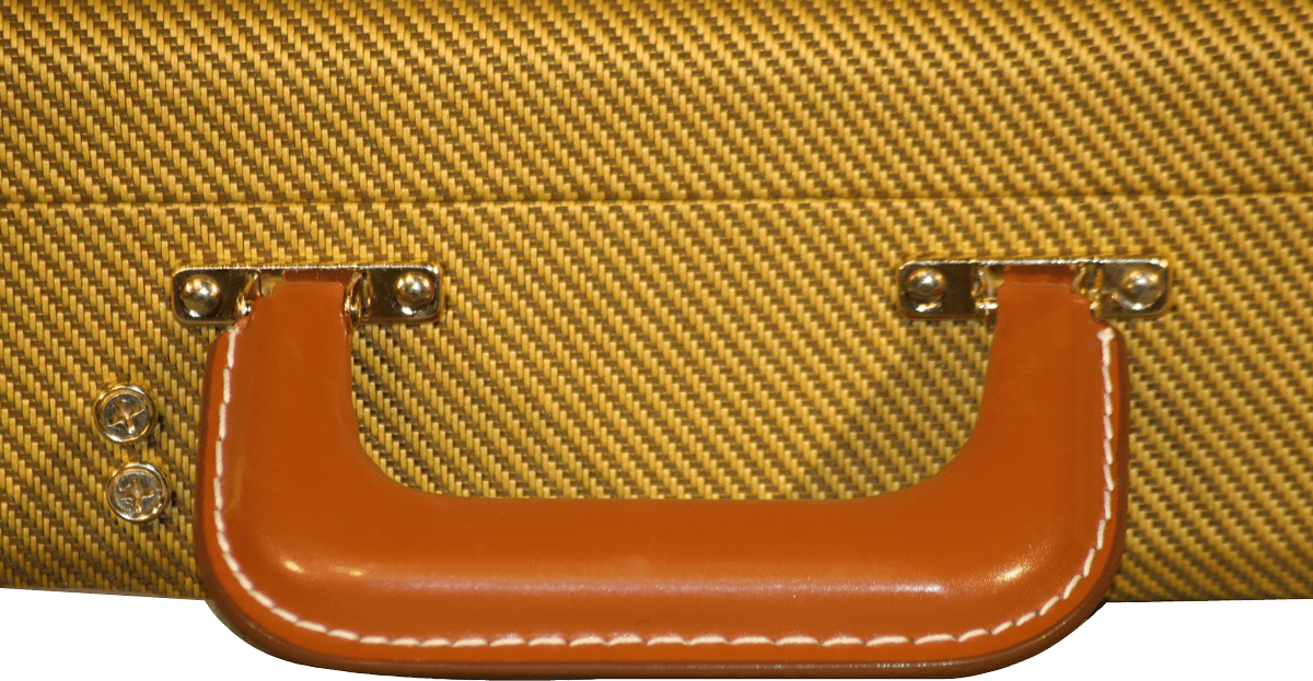 Estojo Elétrico Tweed de Madeira Deluxe - GW