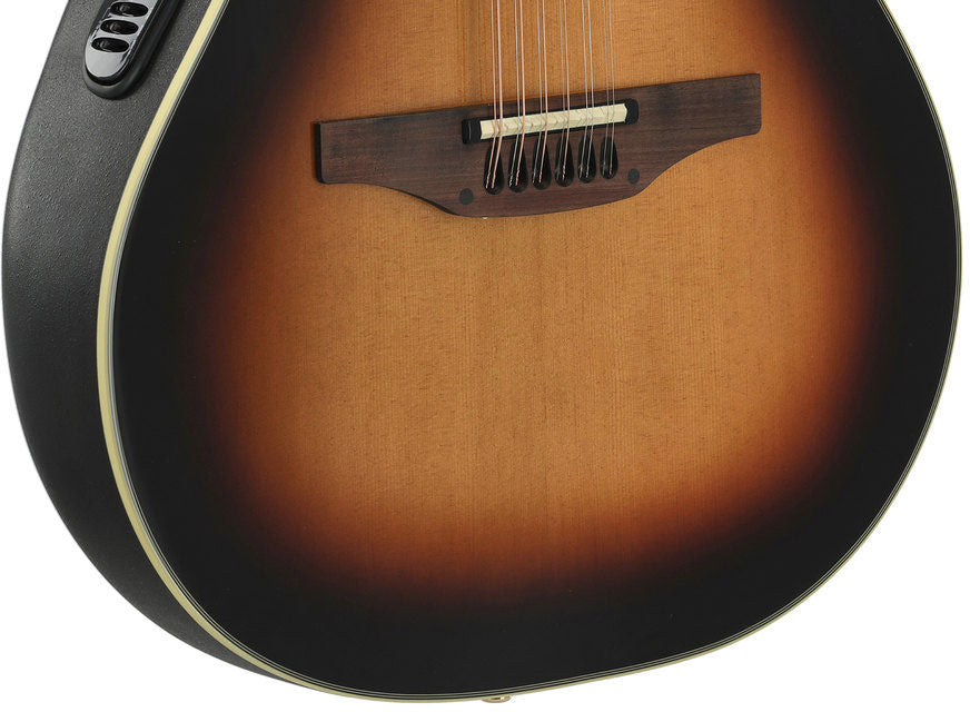 Pro Series Elite Deep Bowl 12 string Sunburst