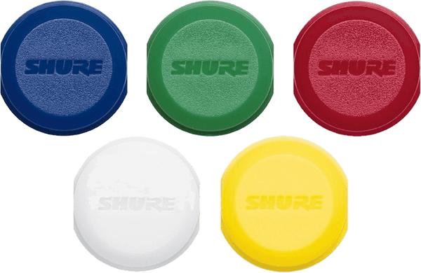 Shure WA621-5 TERMINAIS COLORIDAS PARA BLX2