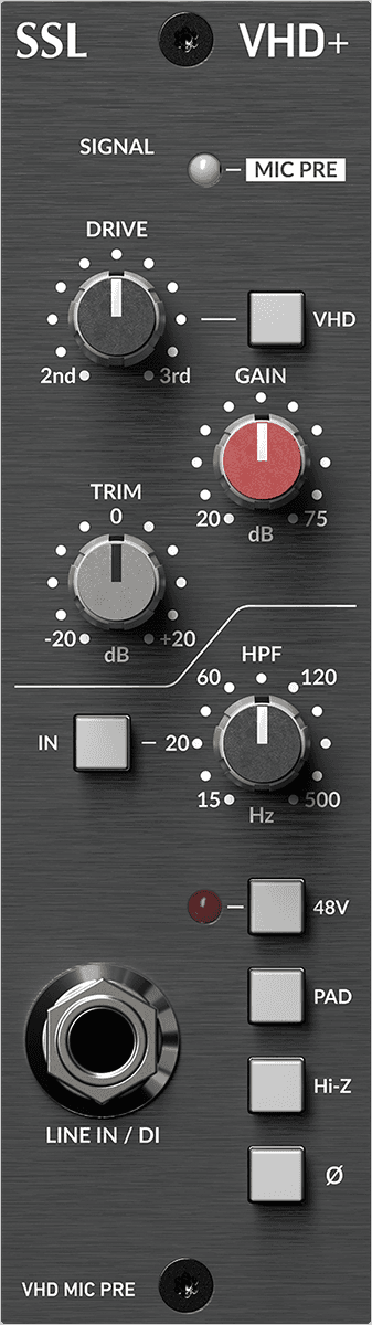 Solid State Logic Pré-amplificador VHD+