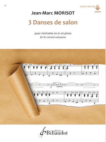 Morisot Jean-Marc - 3 danças de salão - Violoncelo & Piano