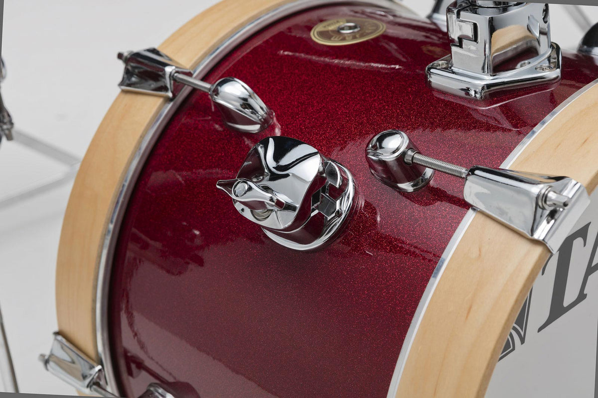 CLUB-JAM FLYER COMPLETE KIT WITH 14" BASS DRUM CANDY APPLE MIST