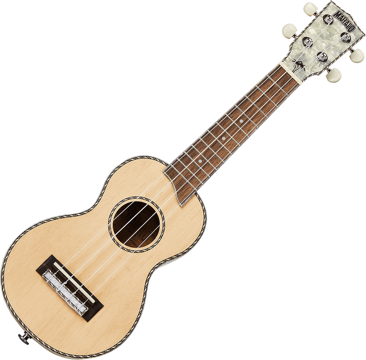 Soprano Natural Cabeça Perolada + Capa