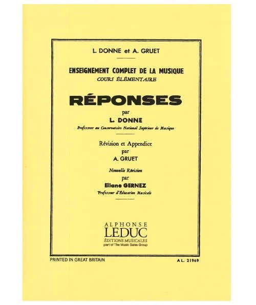 Reponses Elementaire