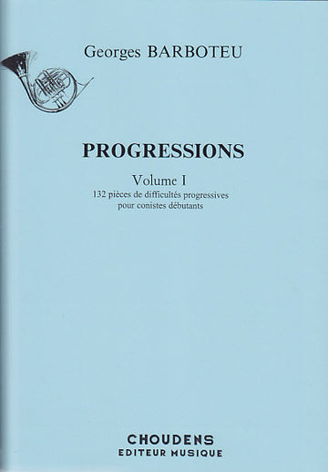 BARBOTEU GEORGES - Progressões Vol.1 - Trompa
