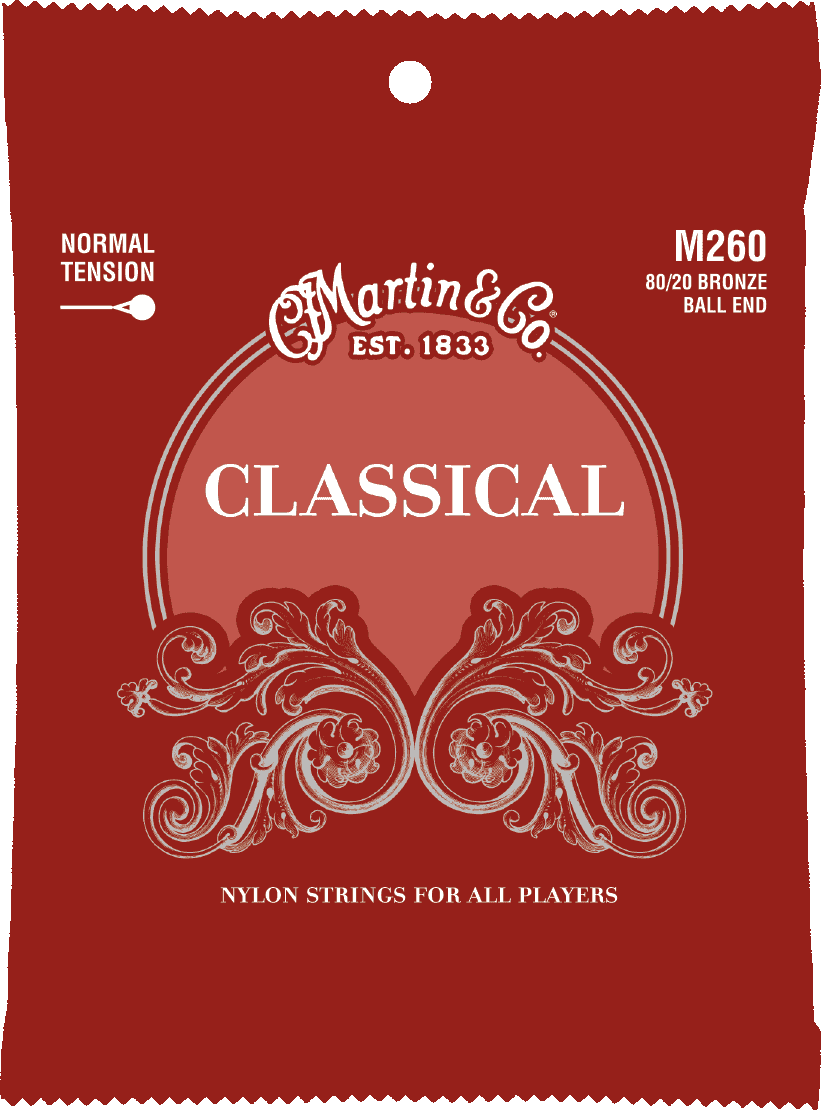 Jogos de cordas de guitarra clássica C.F. Martin & Co