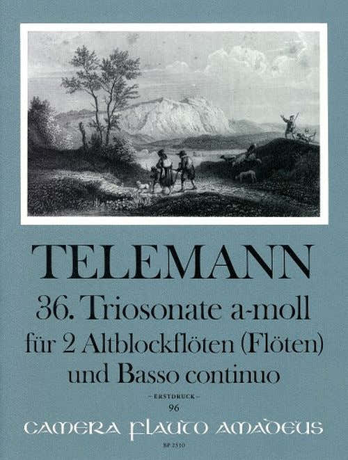 Telemann G.P. - Triosonate In A-moll TWV 42:A9