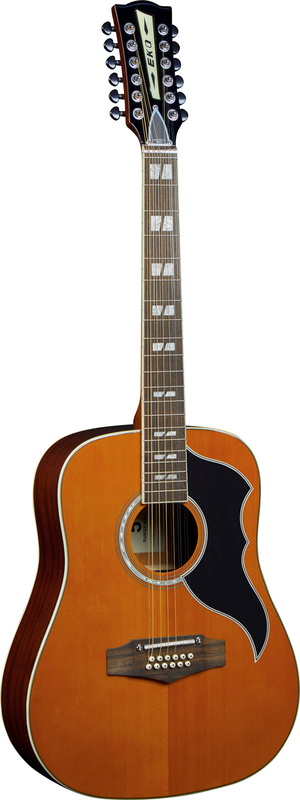 Ranger XII EQ Reedição Vintage Dreadnought Tampo Natural Tingido