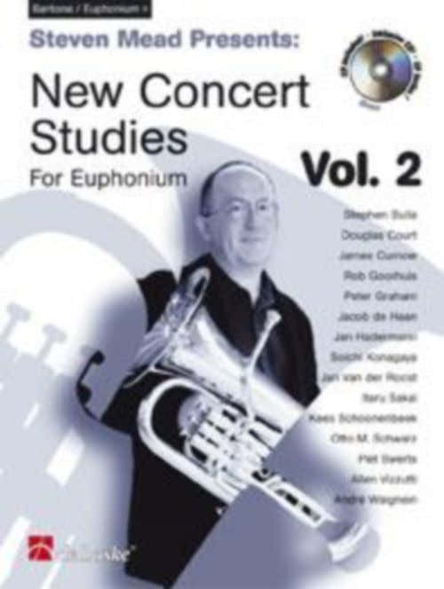 Steven Mead - New Concert Studies Vol.2 - Euphonium Cle De Sol + CD