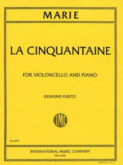 GABRIEL-marie - La Cinquantaine - Violoncelle et Piano