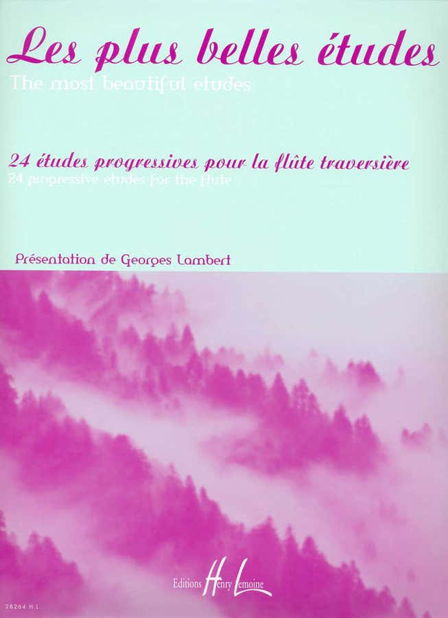 Lambert - Plus Belles Etudes (les) Flûte - Flûte