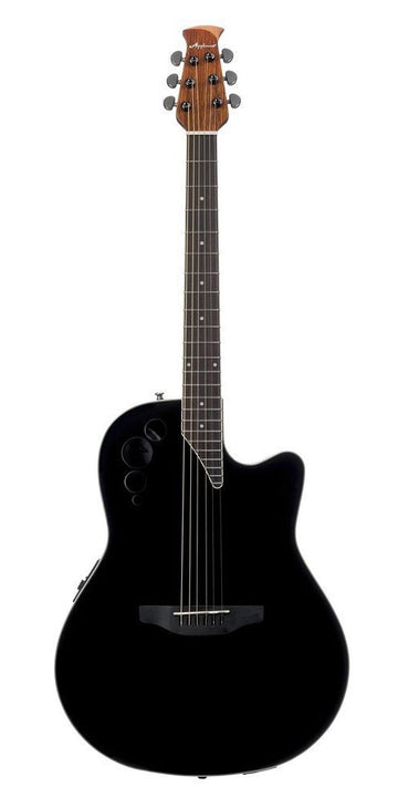 E-Acoustic Guitar Ae44Ii Mid Cutaway Black Satin
