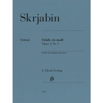 Skrjabin Alexander - Etude cis-moll op.2 nr.1 - Piano