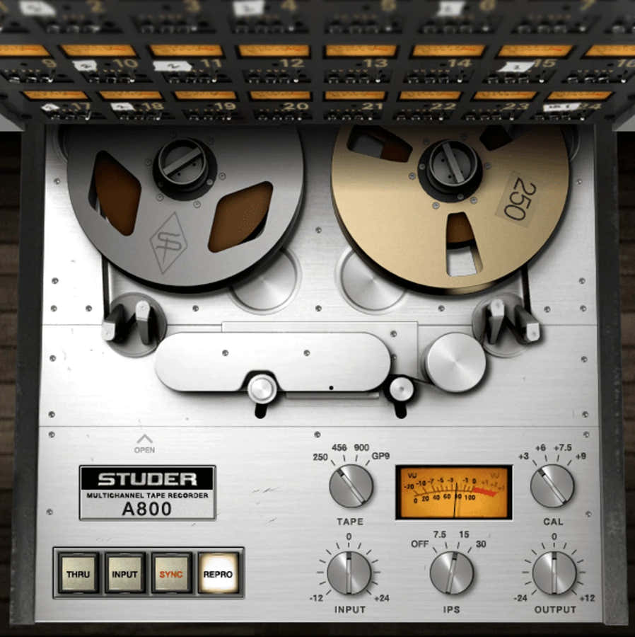 UAD Studer A800 Gravador de fita