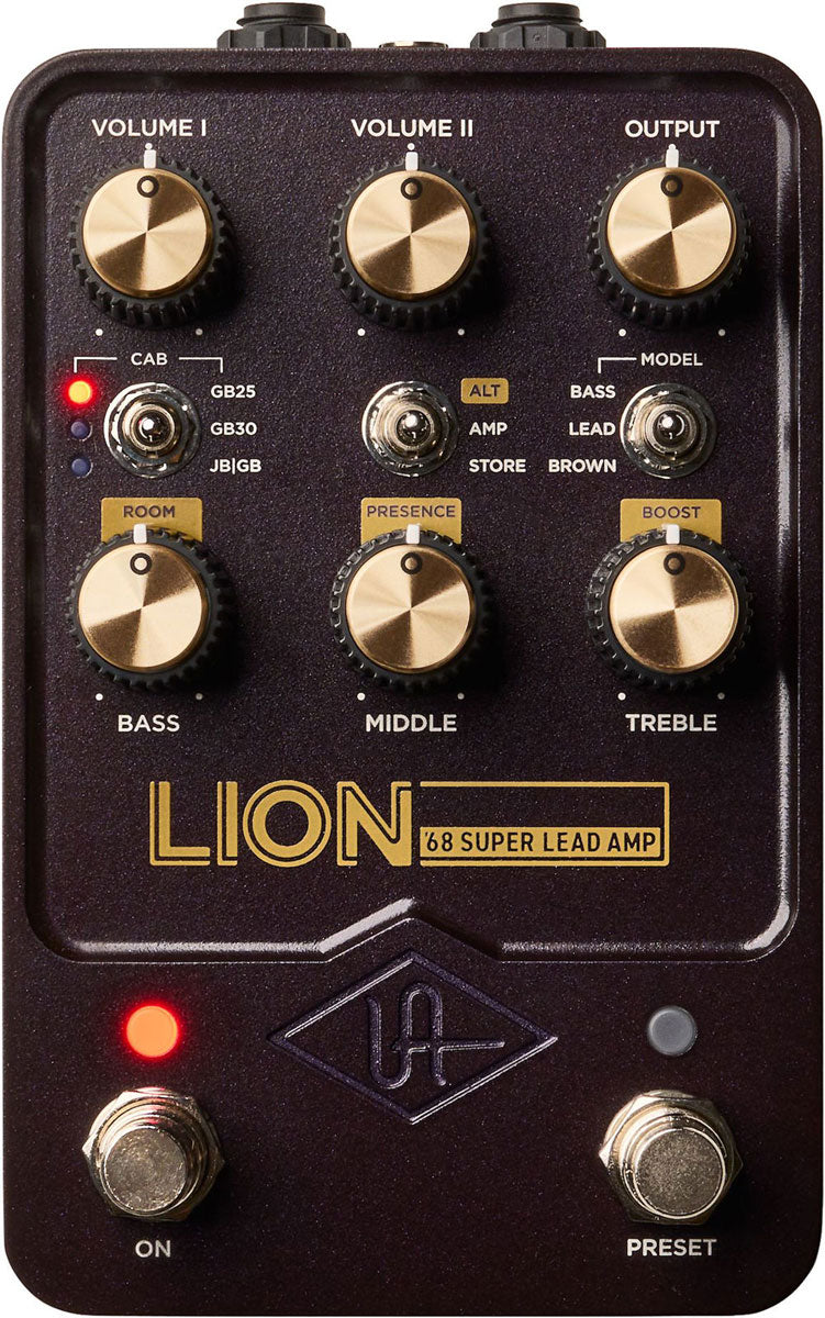 Universal Audio UAFX Lion '68 Super Lead Amplificador
