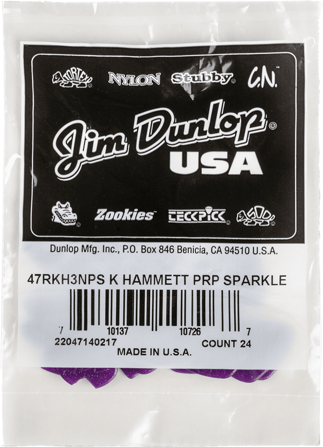 24 x 2,00mm Kirk Hammet Purple Sparkle Jazz