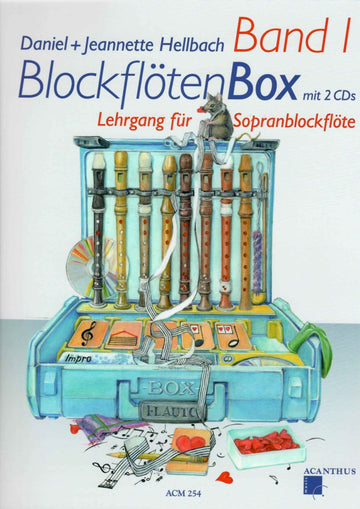 Hellbach D. - Blockflätenbox Band 1 + 2 CD'S
