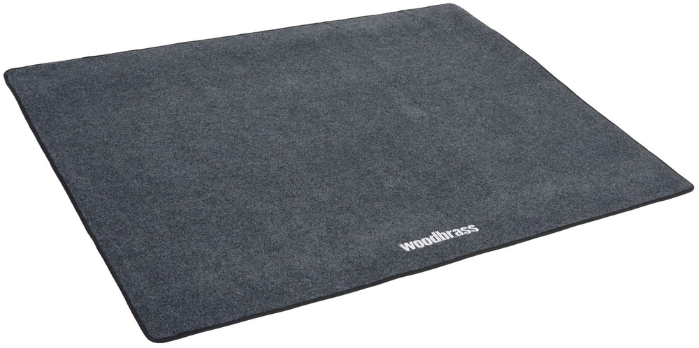 Tapete de Bateria 200 x 160 cm Cinzento Escuro