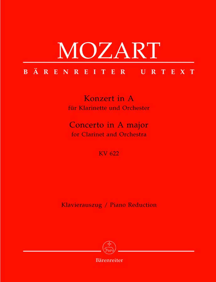 Moz W.A. - Concerto En La Majeur Kv 622 - Clarinette Piano