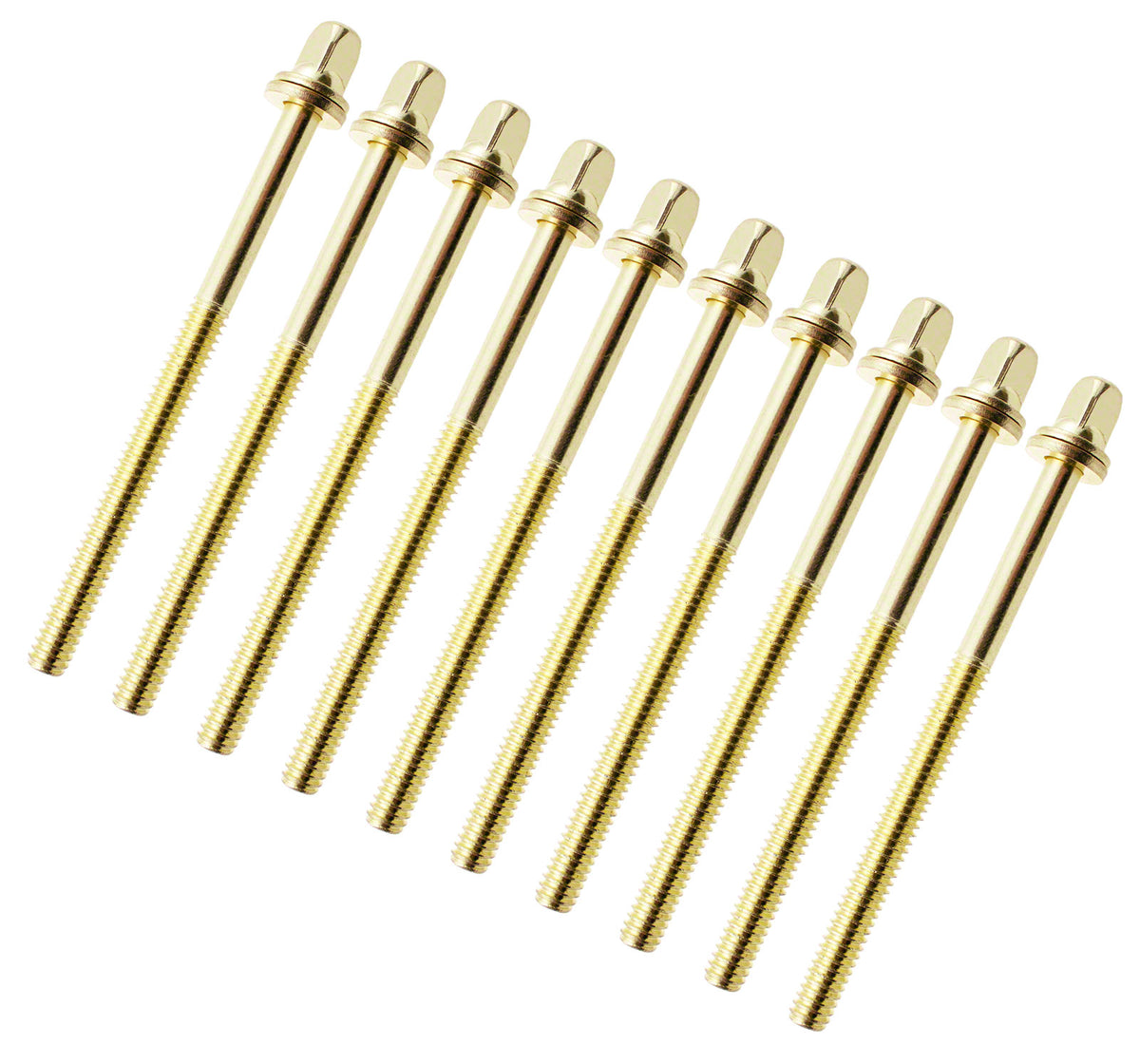 Tirante 75mm Dourado Com Anilha - Rosca 7/32" (X10)