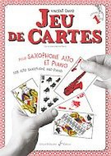 VINCENT DAVID - JEU DE CARTES VOL.1 - SAXOPHONE & PIANO