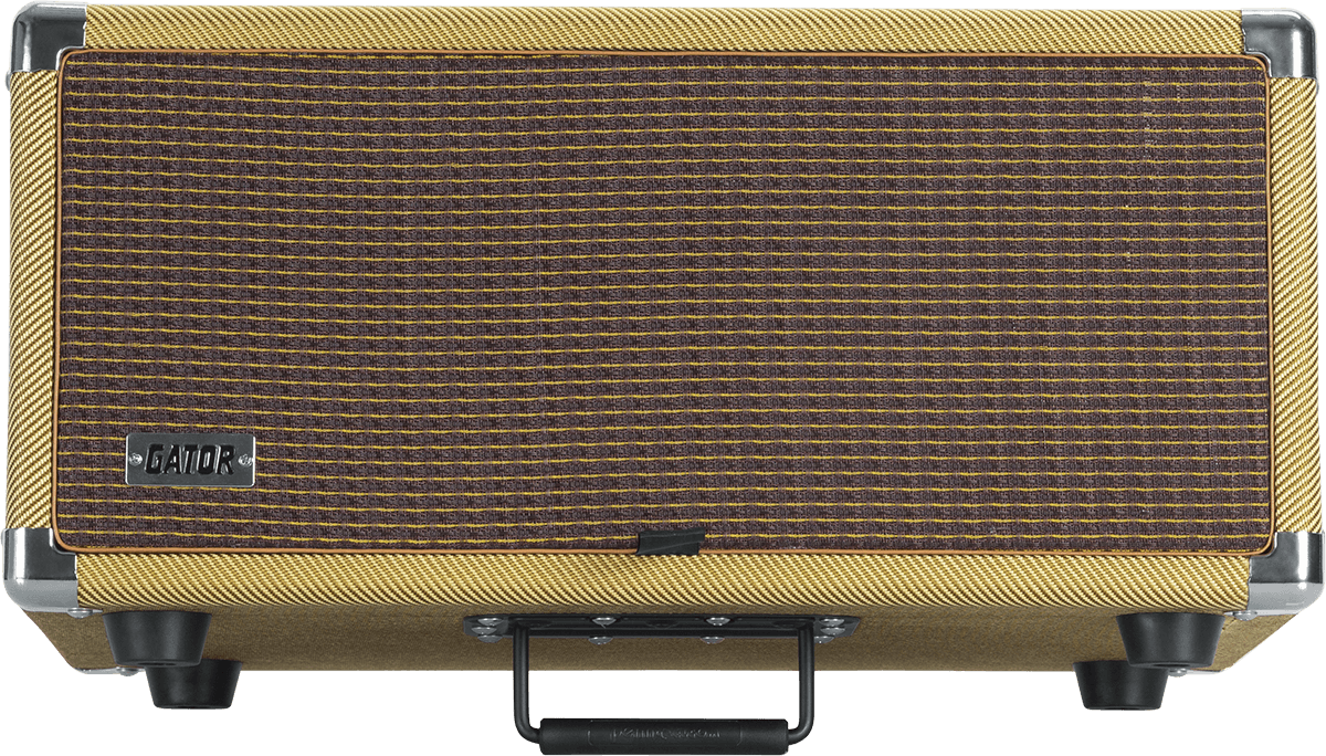 WOODEN RACK 4U VINTAGE AMP TWEED