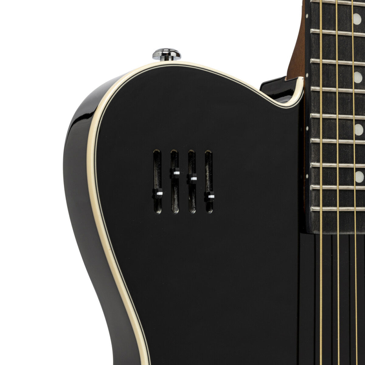Ew3000Cbk E.A.Guit Cw Solid Body Preto